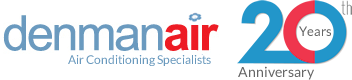 Denmanair air con logo